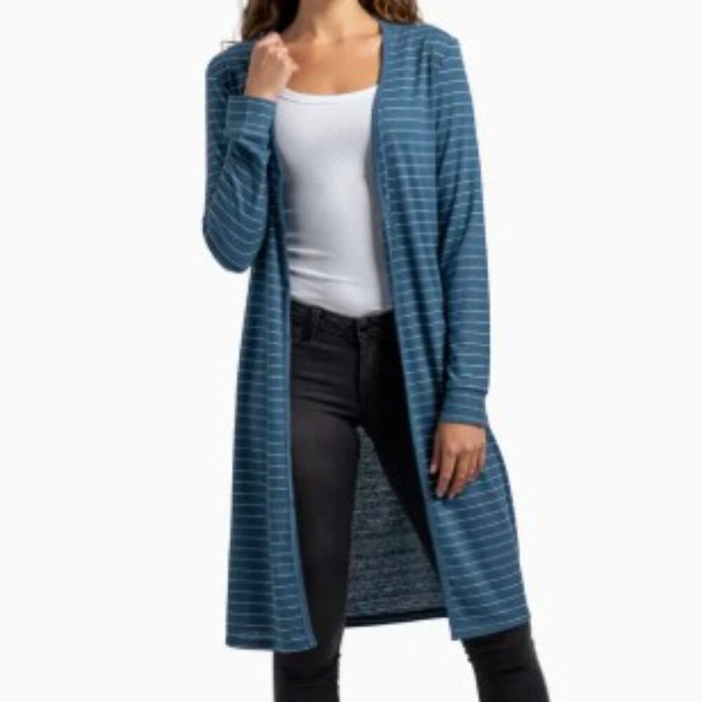 Allthreads Coastal Cardigan - Blue Large (12-14)
